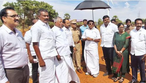 முதல் - அமைச்சர் மு.க.ஸ்டாலின் 24-ந் தேதி தென்காசி வருகை -  அமைச்சர் சாத்தூர் ராமச்சந்திரன் ஆய்வு