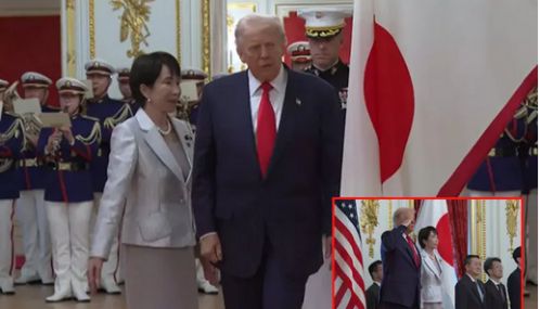 அமைதிக்கான நோபல் பரிசு; டிரம்பை பரிந்துரைக்க ஜப்பான் பிரதமர் முடிவு?