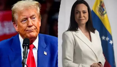 அமைதிக்கான நோபல் பரிசை டிரம்புக்கு அர்ப்பணிக்கிறேன் - மரியா கொரினா