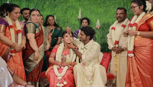 “டூரிஸ்ட் பேமிலி” பட இயக்குனர் அபிஷன் ஜீவிந்த் திருமணம் கோலாகலமாக நடைபெற்றது