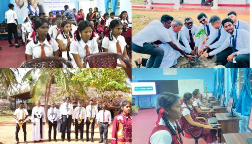 மன்னார் தாழ்வுபாடு புனித ஜோசப் மகா வித்தியாலயத்தில் அமைக்கப்பட்ட தகவல் தொழில்நுட்ப ஆய்வகம்  மாணவர்களிடம் கையளிப்பு.