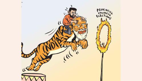 ஓரணி திரளாது விட்டால்   வடக்கும் பறிபோகும்...