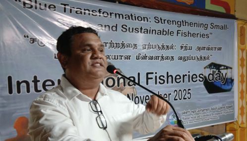 அயல் நாட்டு மீனவர்கள் எமது வளத்தை அழிக்கிறார்கள் ; கேள்வி கேட்க முடியாமல்  தவிக்கிறோம் என்கிறார் ஜான்சன் பிரிடாரோ!