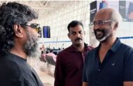 சென்னை விமான நிலையத்தில் ரஜினிகாந்த் - பா.ரஞ்சித் சந்திப்பு