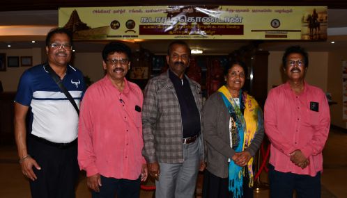 சோழப்பெருவேந்தர் இராஜேந்திரசோழரின் கடாரவெற்றியின் ஆயிரமாவது ஆண்டு கொண்டாட்டத்திற்காக கம்போடியா சென்றுள்ள கனடா  பண்பாட்டு இயக்கத்தின் பிரதிநிதிகள்