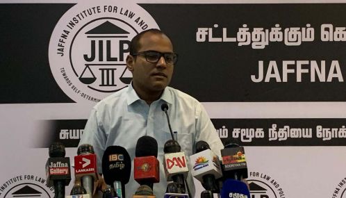 சட்டத்தால் மட்டும் சமூகத்தை மாற்ற முடியாது ; இனத்தின் வரலாற்றை பாதுகாக்க ஆவண காப்பகம் முக்கியம்  என்கிறார் சட்டத்தரணி  குமாரவடிவேல் குருபரன் !