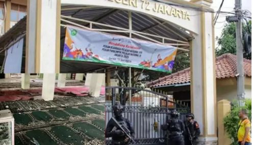 இந்தோனேசியாவில் பள்ளி மசூதியில் குண்டுவெடிப்பு - மாணவர்கள் உள்பட 55 பேர் காயம்