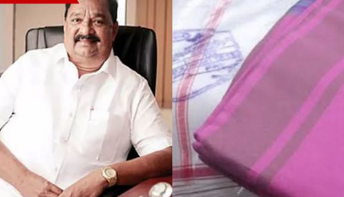 பொங்கல் வேட்டி - சேலைகள் வழங்குவது குறித்து அமைச்சர் காந்தி தகவல்