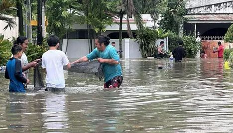 பிலிப்பைன்சை தாக்கிய சூறாவளி - 46 பேர் உயிரிழப்பு