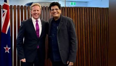 மத்திய வர்த்தகத் துறை அமைச்சர் பியூஷ் கோயல் நியூசிலாந்து பயணம்