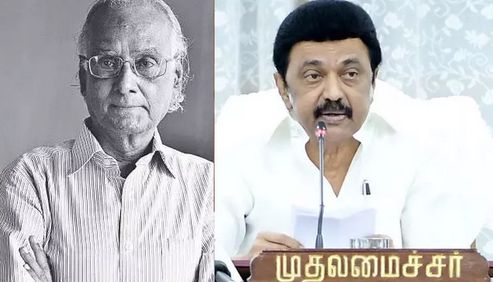 கவிஞர் ஈரோடு தமிழன்பன் மறைவு - முதல் - அமைச்சர் மு.க.ஸ்டாலின் இரங்கல்