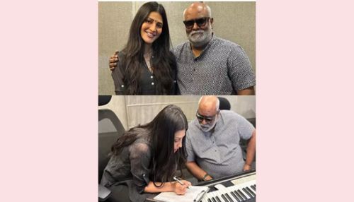 ராஜமவுலி இயக்கத்தில் மகேஷ் பாபு நடிக்கும் படத்தின் பாடல் பதிவேற்றம்