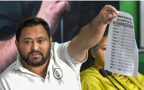 பீகாரில் நாங்களே ஆட்சி அமைப்போம்; தேர்தலுக்கு பிந்தைய கருத்துக் கணிப்புகளை மறுத்த தேஜஸ்வி யாதவ்