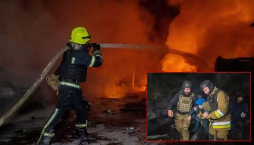 உக்ரைன் மீது ஏவுகணைகள், டிரோன்கள் மூலம் ரஷியா சரமாரி தாக்குதல் - 10 பேர் உயிரிழப்பு