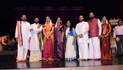 அரங்கேற்றமா அல்லது கச்சேரியா என வியக்கவைத்த இசைச் செல்வி விஷ்ணா திரவியராஜின் அரங்கேற்றம்!