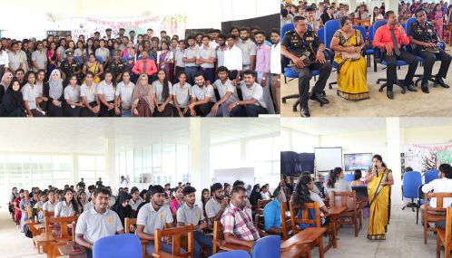 ஆபத்தான போதை பொருட்கள் குறித்து' மன்னார் உயர் தொழில்நுட்பவியல் கல்வி நிறுவனத்தில் 'விழிப்புணர்வு நிகழ்ச்சி”