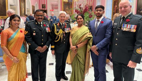 கனடாவின் உயரிய இராணுவ விருதுகளில் ஒன்றான Order of Military Merit (M.M.M.) பெற்ற முதல் ஈழத்தமிழர் — வாகீசன் மதியாபரணம்