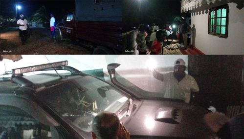 யாழ்ப்பாணம் வடமராட்சிப் பகுதியில் வன்முறைக் கும்பல்கள்  அட்டகாசம் - பல உடைமைகள் சேதம்!