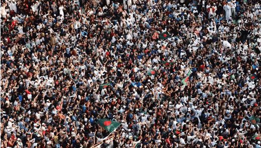 வங்கதேசத்தில் நாடாளுமன்றம் முற்றுகை - பதற்றம் அதிகரிப்பு