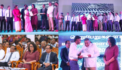 கிளிநொச்சியில் பல மக்கள் நலன்கள் தொடர்பான நிகழ்ச்சிகளில் கலந்து சிறப்பித்த  இலங்கைப் பிரதமர் ஹரிணி!