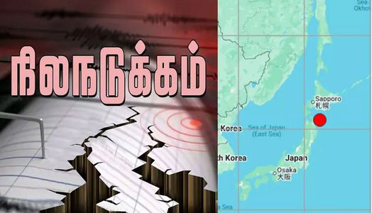ஜப்பானில் சக்தி வாய்ந்த நிலநடுக்கம்: ரிக்டர் அளவில் 7.5 ஆக பதிவு