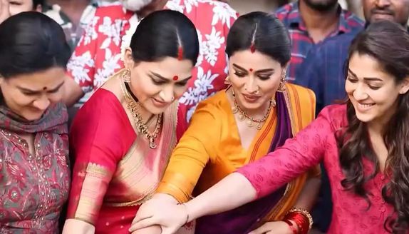 மூக்குத்தி அம்மன் 2 படப்பிடிப்பு நிறைவு:  படக்குழு காணொளி வெளியீடு