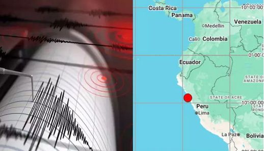 பெருவில் நிலநடுக்கம்; ரிக்டர் அளவில் 6 ஆக பதிவு