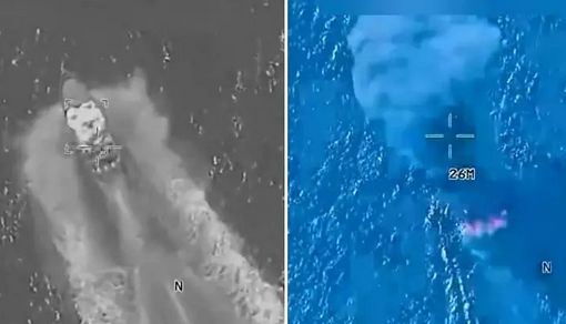 போதைப்பொருள் கடத்தி வந்ததாக 3 படகுகள் மீது அமெரிக்கா தாக்குதல் - 8 பேர் மரணம்