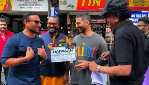 சயிப் அலிகான், அக்‌சய் குமார் இணைந்து நடிக்கும் ’ஹைவான்’ படப்பிடிப்பு நிறைவு