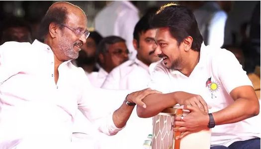 ரஜினிக்கு பிறந்த நாள் வாழ்த்து தெரிவித்த உதயநிதி ஸ்டாலின்
