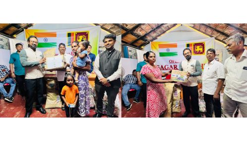 இந்திய அரசாங்கமும் இந்திய மக்களும் இலங்கை மக்களுடன் என்றுமே  துணை நிற்பார்கள்