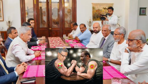 தமிழக - இந்திய  சந்திப்புக்கள் ''சபாஷ்... சரியான  போட்டிதான்''