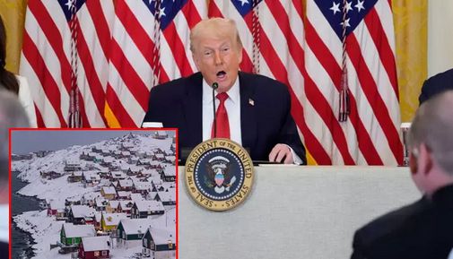 அமெரிக்காவுக்கு கிரீன்லாந்து வேண்டும்; எதிர்க்கும் நாடுகளுக்கு வரி விதிப்போம் என டிரம்ப் மிரட்டல்