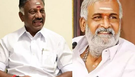 ஓ.பன்னீர் செல்வத்துடன் அமைச்சர் சேகர்பாபு சந்திப்பு