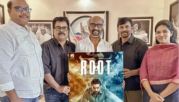 'ரூட்' படத்தின் பதாகையை வெளியிட்டார் ரஜினிகாந்த்