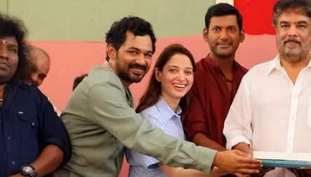 விஷால் - சுந்தர்.சி - ஹிப் ஹாப் தமிழா கூட்டணியில் “புருஷன்” பட பூஜை