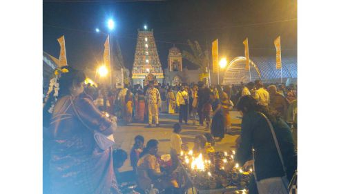 மன்னார் திருக்கேதீஸ்வர ஆலயத்தில் சிறப்பாக இடம்பெற்று வரும் சிவராத்திரி நிகழ்வு-நாட்டின் பல பாகங்களில் இருந்தும் லட்சக்கணக்கான பக்தர்கள் பங்கேற்பு