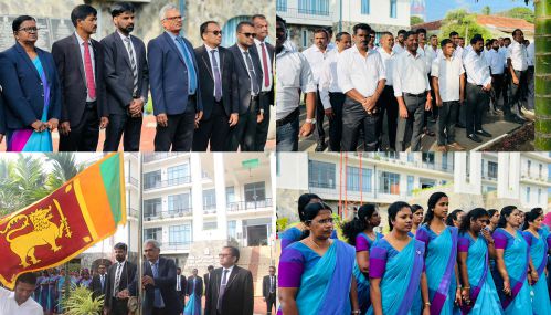 மன்னார் மாவட்டச் செயலகத்தில் இடம்பெற்ற இலங்கையில் 78 ஆவது சுதந்திர தின நிகழ்வு