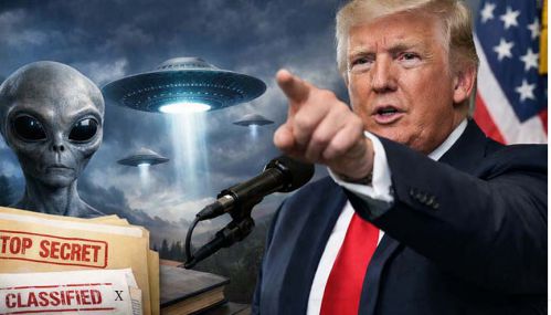 ஏலியன்கள் உண்மை? - ரகசிய ஆவணங்கள் வெளியிட டிரம்ப் உத்தரவு