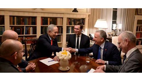 அமெரிக்க சிறப்பு தூதர்களுடன் ஈரான் விவகாரம் பற்றி இஸ்ரேல் பிரதமர் ஆலோசனை