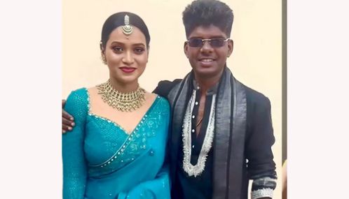 தனது நீண்ட நாள் காதலியை கரம்பிடித்தார் ராப் பாடகர் வேடன்