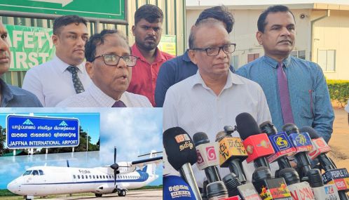 பலாலி விமான நிலையத்திற்கு வடக்கிலிருந்து அதிக பணியாளர்களை நியமிக்க தீர்மானிக்கப்பெற்றுள்ளதாக வடக்கின் ஆளுநர் தெரிவிப்பு!