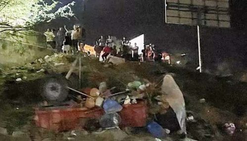 கர்நாடகாவில் டிராக்டர் கவிழ்ந்து விபத்து - குழந்தை உள்பட 4 பேர் உயிரிழப்பு