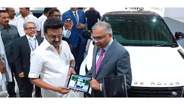 தமிழ்நாடு தொழில் துறையில் முன்னோடியாக திகழ்ந்து வருவதற்கு டாடா மோட்டார்ஸ் தொழிற் நிறுவனமே ஒரு சாட்சி- முதலமைச்சர் பேச்சு