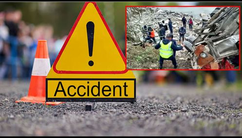 நேபாளம்: மலையில் இருந்து உருண்ட பேருந்து - 19 பேர் மரணம்