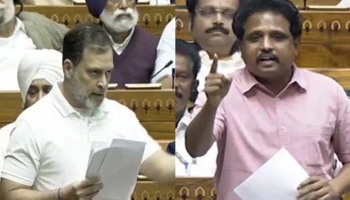 புத்தகத்தை மேற்கோள் காட்டிய ராகுல் காந்தி: 5 வரிகளுக்கே பயந்த மோடி அரசு - எம்.பி. சு.வெங்கடேசன்