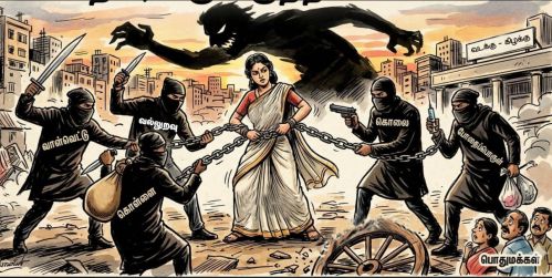 குற்றங்கள் மலிந்த   ''தமிழர் தேசம்''