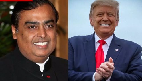 அமெரிக்காவில் எண்ணெய் சுத்திகரிப்பு நிலையம் அமைக்க ரிலையன்ஸ் உடன் ஒப்பந்தம் - டிரம்ப்