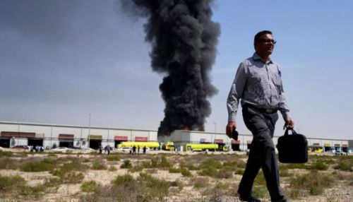 துபாய் சர்வதேச விமான நிலையம் மீது ஈரான் தாக்குதல்