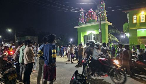 யாழ்ப்பாணத்தில் உள்ள பள்ளிவாசலுக்குள் தொழுகை நேரத்தின்போது வாளுடன் சென்றவரால் பரபரப்பு!